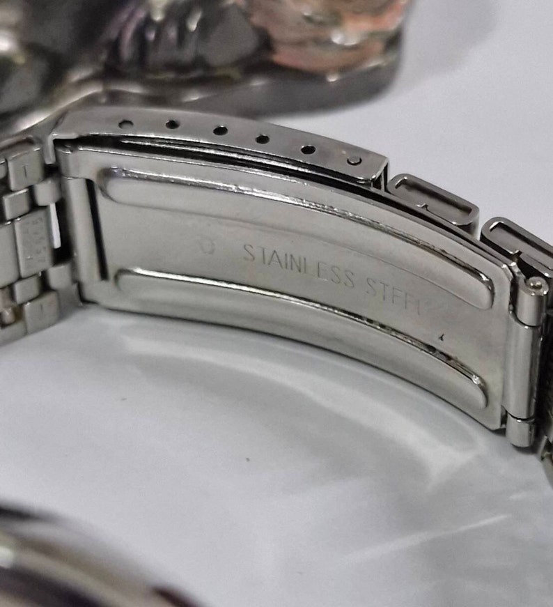 Seiko5 sportmatic 21 Jewels, japan made, stainless steel strap, silver color, rare model