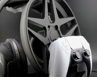 wheel control and headphones stand