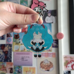 Miku keychain