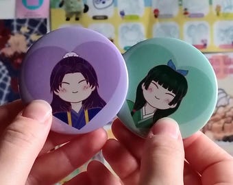 Apothecary diaries button pin