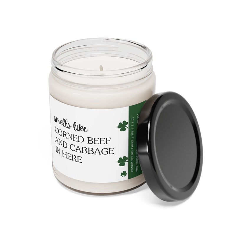 St. Patrick's Day Corned Beef and Cabbage Candle, Saint Patrick's Day