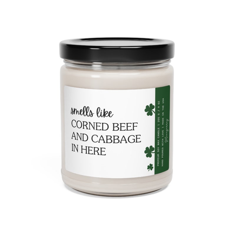 St. Patrick's Day Corned Beef and Cabbage Candle, Saint Patrick's Day