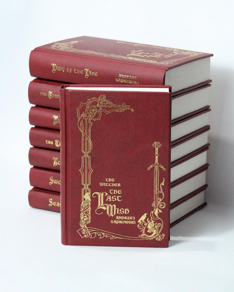 The Witcher Complete Book Set Rebind: Leatherbound Special Edition, Andrzej Sapkowski image 1