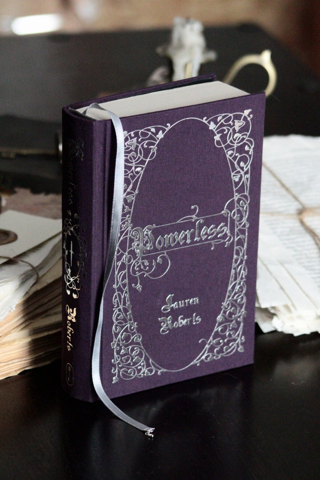Powerless Custom Rebound Book | Special Edition, Clothbound, Handmade ...
