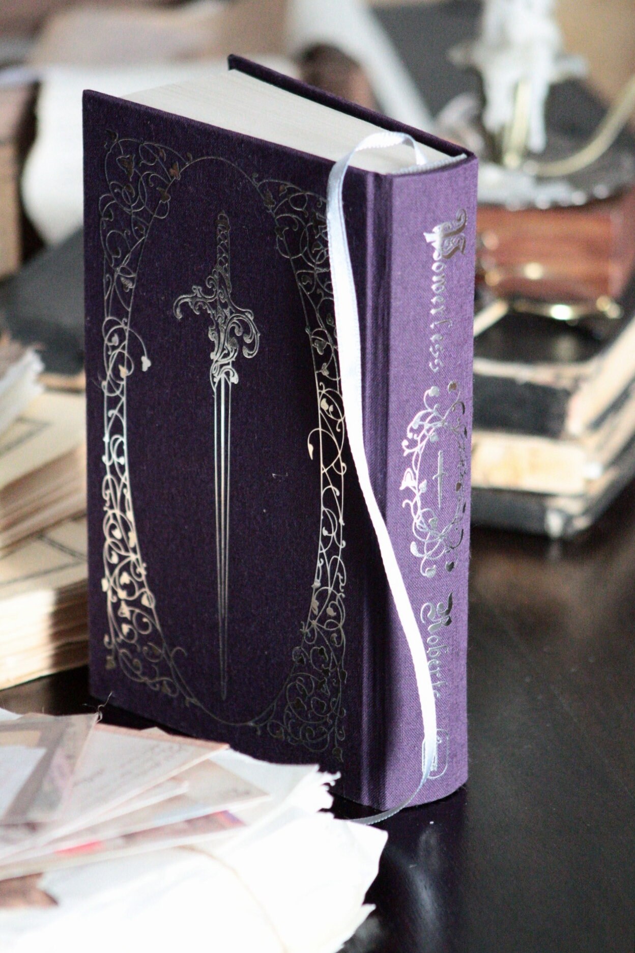 Powerless Custom Rebound Book | Special Edition, Clothbound, Handmade ...