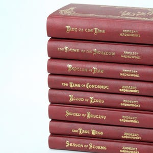 The Witcher Complete Book Set Rebind: Leatherbound Special Edition, Andrzej Sapkowski image 5