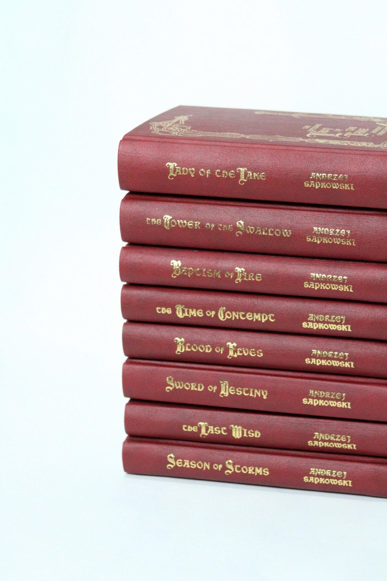 The Witcher Complete Book Set Rebind: Leatherbound Special Edition, Andrzej Sapkowski image 5
