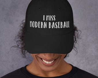 Sinto falta do boné de beisebol moderno || boné de beisebol moderno || emo do meio-oeste