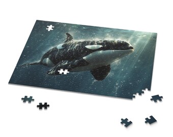 シャチと海の生物のジグソーパズル シャチ シャチと海の生物のジグソーパズル ジグソーパズル