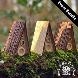 DIY A-Frame Fairy House Kit – Event Pack (10–40 Sets)