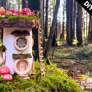 DIY Solar Roof Fairy House Kit - Create a magical fairy house!