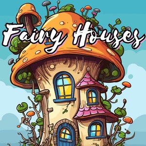 20 Kid-Friendly Fairy House Coloring Pages for Creative Fun