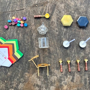 Miniature Wax Seal Stamp Kit – Create a Lovely Fairy Letter with a Real Wax Stamp