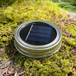 Magical Solar Jar Lid Fairy Lights: Illuminate Your Fairy Creations
