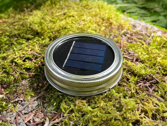 Solar jar lid lights sale