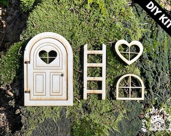 Enchanting Fairy Doors DIY Kit - Where Imagination Opens to Magic