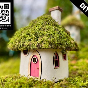 DIY Clay Fairy House Kit – Build & Decorate Your Own Magical Mini Home