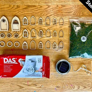 Easy Fairy House Starter Set – DIY Fairy House Kit with all the essentials