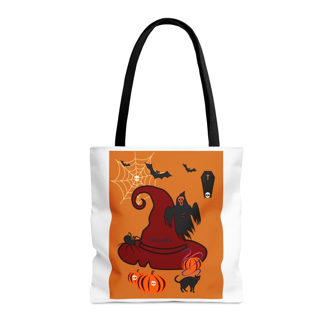 Halloween Gift Bag Women Large Tote Bag Gift Canvas Tote Etsy