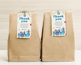 Fantastic Four thank you tag The Fantastic Four First Steps Birthday thank you tag Fantastic Four thank you tag Fantastic 4 party favor tag