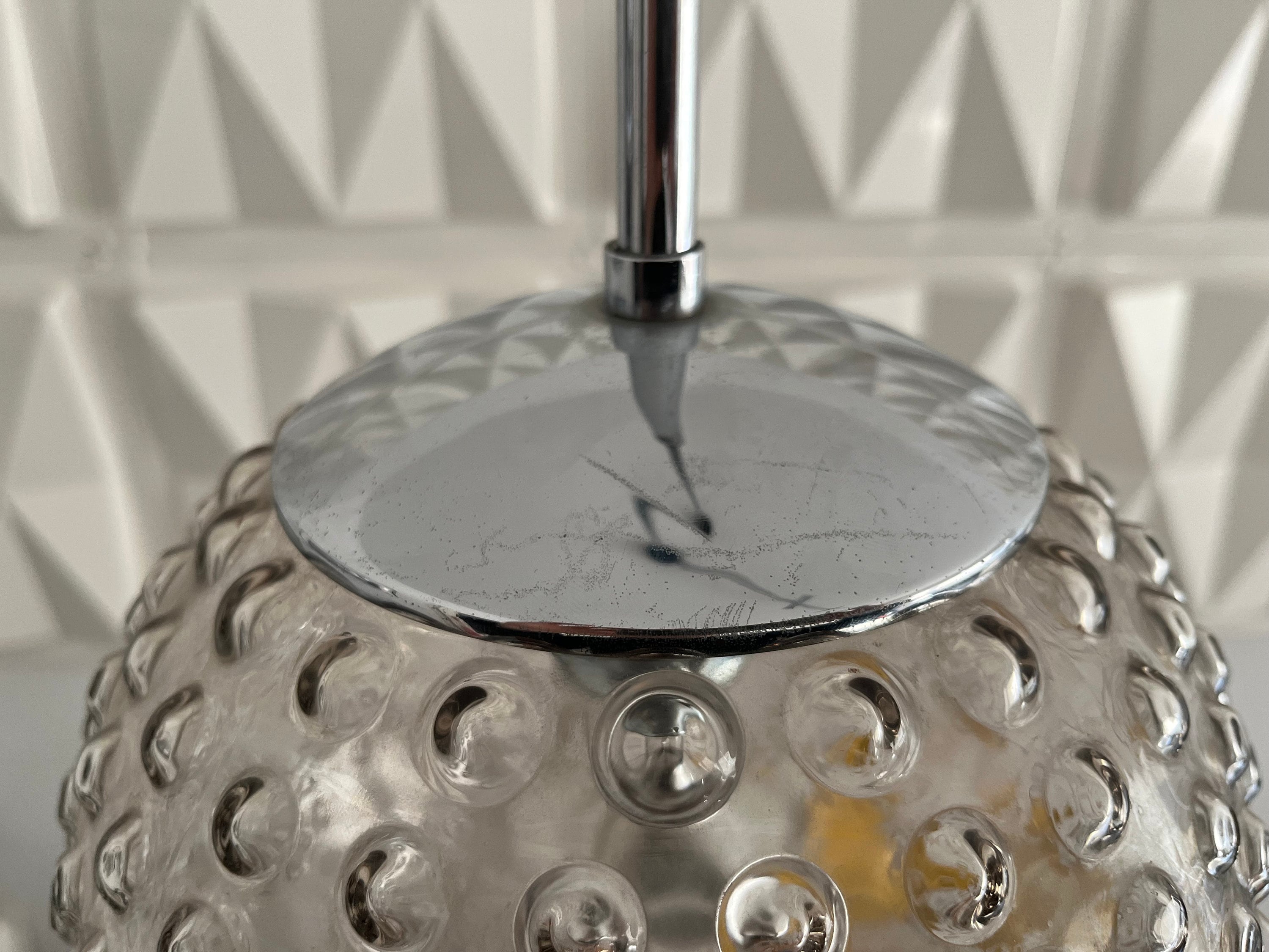 1970s STAFF Rolf Krüger Pendant Lamp P116 Space Age Mid-century