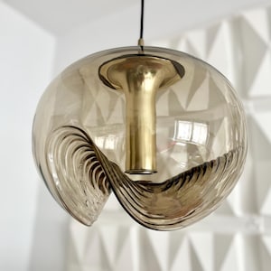 vintage Futura Peill Putzler pendant lamp Space Age