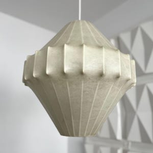 1960s Cocoon pendant lamp by Goldkant Mid Century