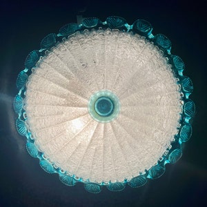 70s Murano Lamp Barovier & Toso Italian Mid Century