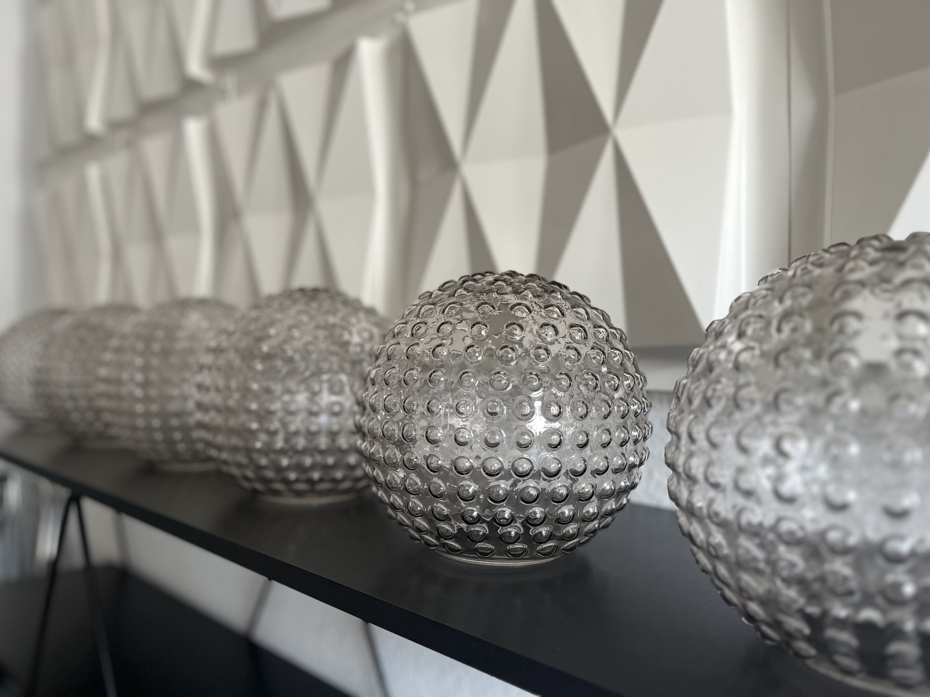 1970s STAFF Rolf Krüger Pendant Lamp P116 Space Age Mid-century