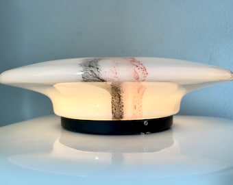 1970s Peill & Putzler CIRRUS Wall Light Lido vintage Glass Sconce