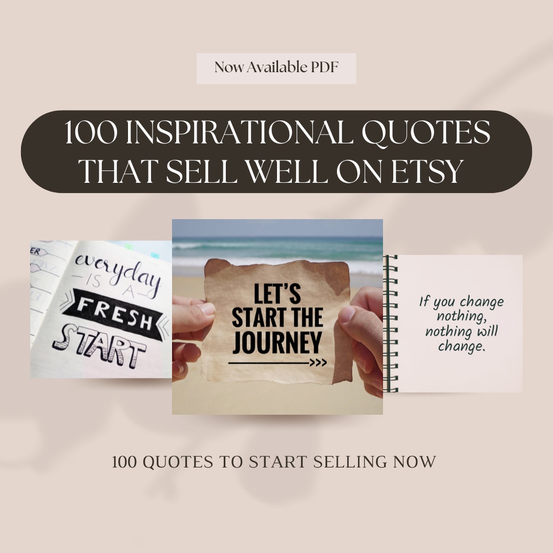 QUOTES THAT SELL Well on Etsy, Quotes for Etsy Products Inspirational ...