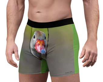 Men's Boxer Briefs (AOP) - Jackie's World Original Photography - Tree Duck, Duck, D...