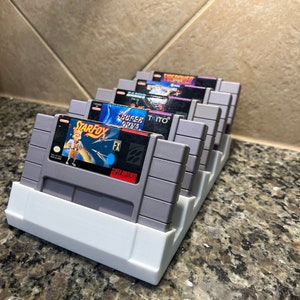 Uchwyt na stojak do przechowywania kartridży z grą SNES 5 Super Nintendo