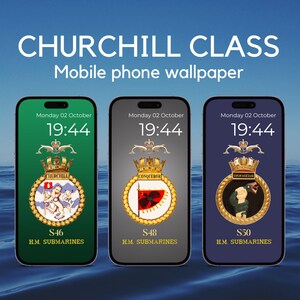 Ubåtsbakgrund: Royal Navy Churchill-klass (digital nedladdning)