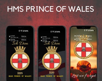 HMS プリンス オブ ウェールズ R09 イギリス海軍航空母艦
