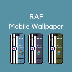 RAF Royal Air Force (Android & iPhone) Mobile Phone Wallpaper Background for all RAF Veterans. Lest we forget