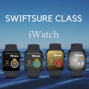 2. Swiftsure Class Submarine Apple Zifferblatt iWatch, Wallpaper für erfahrene U-Bootfahrer