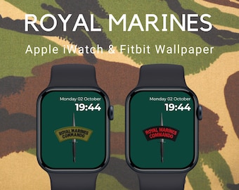 英国海兵隊 iWatch fitbit 壁紙 RM、ブーツ、エリートコマンド部隊