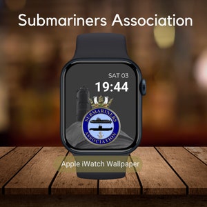 Submariners Association Apple iWatch Background, veteran, Royal Navy, Submariner, dolphins, gift for veteran Submarines