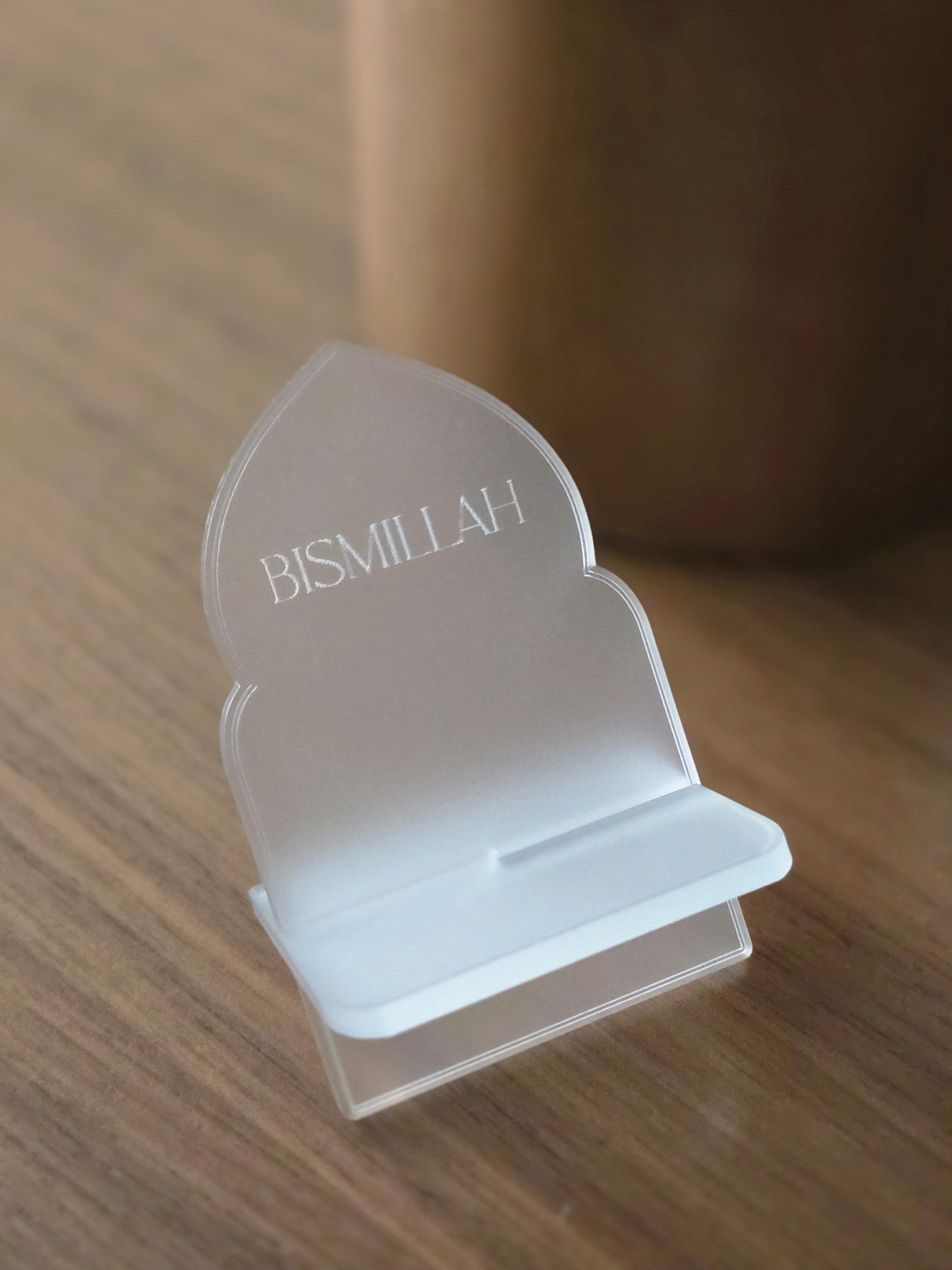 printiywood Acryl Dattelhalter für Ramadan, Transparenter Servierständer