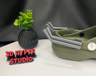 Dual Long Straight Exhaust Charm, Car-themed design, Fun charms for car lovers