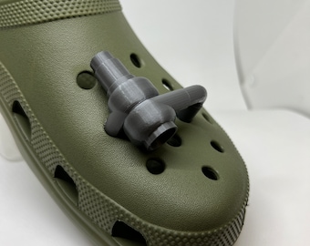 Croc Turbo Set with Intercooler Pipe and Exhaust Set of Charm! | Turbo charm for your Croc! | 3D Printed Turbo Shoe Gift |