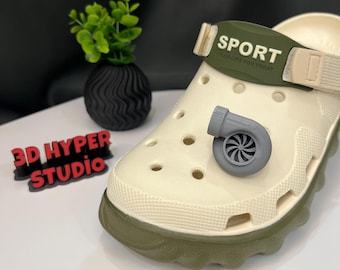 Large Sport Turbo Charm – Big Boost Performance Accessory for Turbo Fans