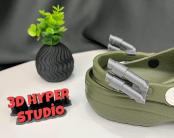 Dual Short Straight Exhaust Charm , Car-themed design, Fun charms for car lovers