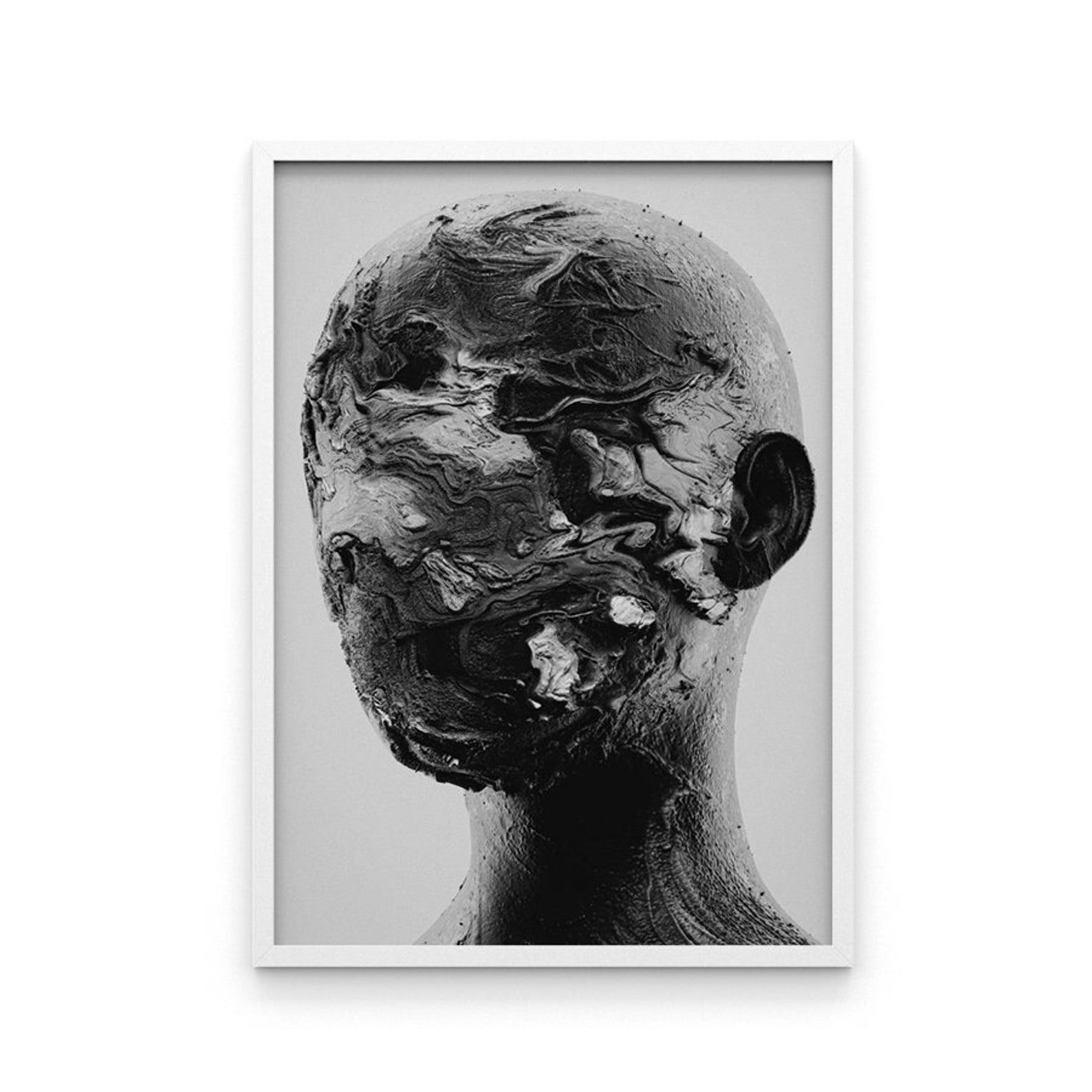 Captivating Abstract Figurehead Digital Print Poster - Etsy