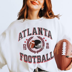 Atlanta Football Sweatshirt | Falcon Football Sweatshirt | Atlanta Football Game Day Sweater | Falcon Tailgate Apparel | Flacons Fan Gift