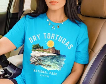 Dry Tortugas National Park Shirt, Florida Keys T Shirt, National Park Lover Gift, Tropical Adventure Tee, Florida Travel Souvenir