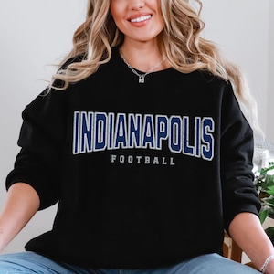 Colt Football Sweater | Indianapolis Football Sweater | Vintage Colt Tee | Game Day Sweater | Colt Tailgate Sweatshirt | Colt Fans Gift