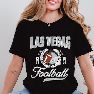Vintage Raider Fanatics  Football T-Shirt | Raider Pride Tailgate Tee | Raider Football Fan Gift |  Las Vegas Football Game Day  Shirt