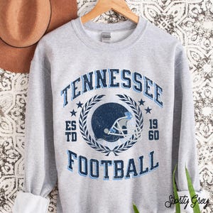 Titan Football Sweatshirt | Vintage Titan Football Sweater | Tennessee Sweatshirt | Football Sweatshirt | Titan Game Day Sweatshirt